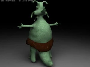 alien 04 3D Model