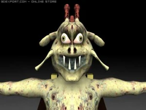 alien 05 3D Model