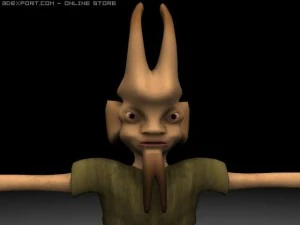 alien&iacute;gena 01 Modelo 3D