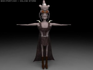 alien 06 3D Model
