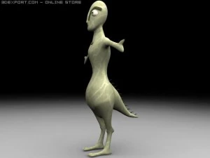alien 07 3D Model