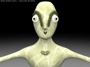 alien 07 3D Model