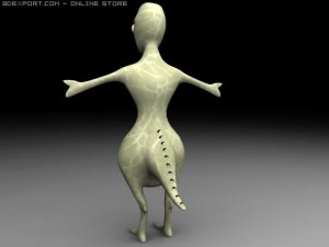 alien 07 3D Model
