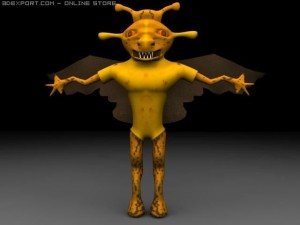alien 08 3D Model