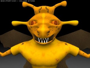 alien 08 3D Model