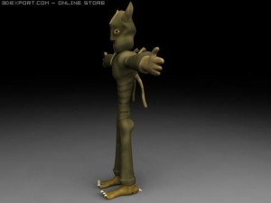 alien 09 3D Model