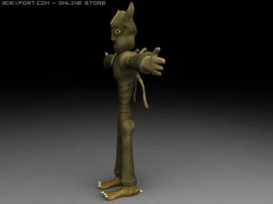 пришелец 09 3D Модель