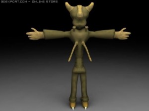 alien 09 3D Model