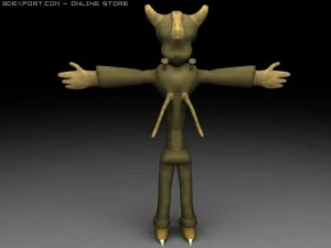 пришелец 09 3D Модель