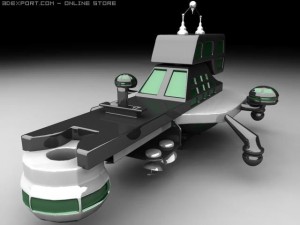 sship 01 3D Model