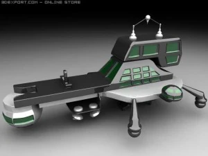 sship 01 3D Model