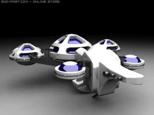 корабль 04 3D Модель