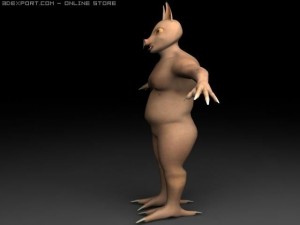 beard man 3D Model