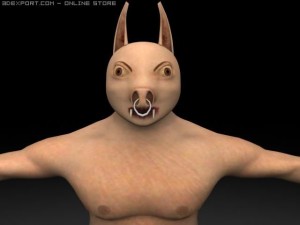 beard man 3D Model