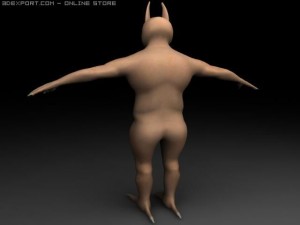 beard man 3D Model