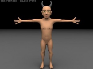 giant boy 3D Model