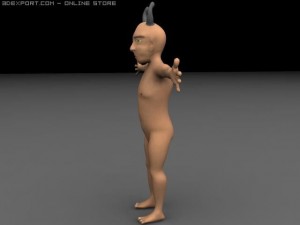 giant boy Model 3D