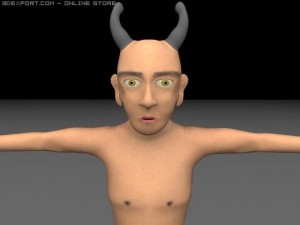 giant boy Model 3D