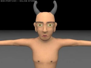 giant boy 3D Model