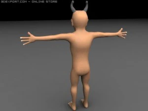 giant boy 3D Model