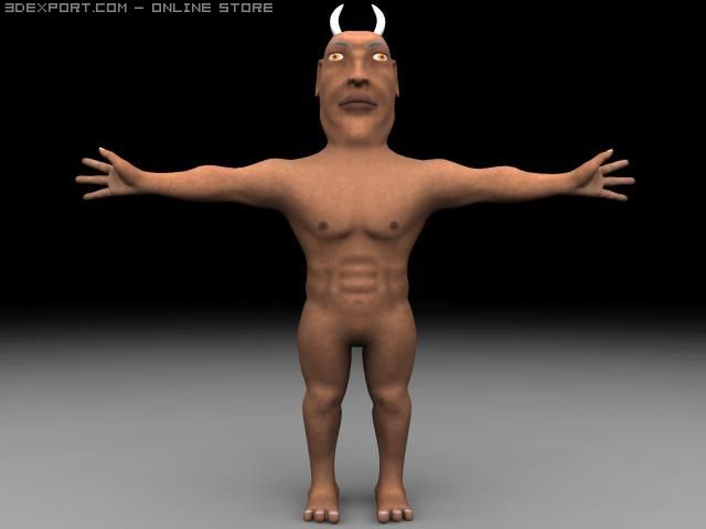 giant grandpa Model 3D .c4d .max .obj .3ds .fbx .stl .blend 