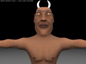 giant grandpa Model 3D