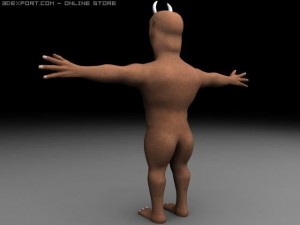 giant grandpa Model 3D