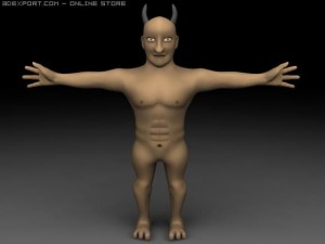 giant man Model 3D