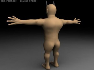 giant man Modelo 3D