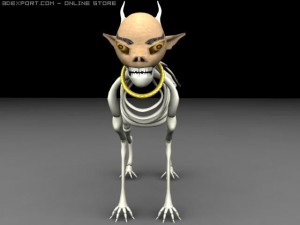 skeleton creature 3D Model