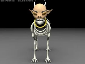 skeleton creature 3D Model