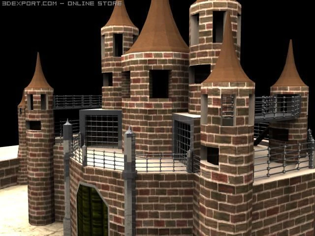 tms fort02 3D Model .c4d .max .obj .3ds .fbx .stl .blend 