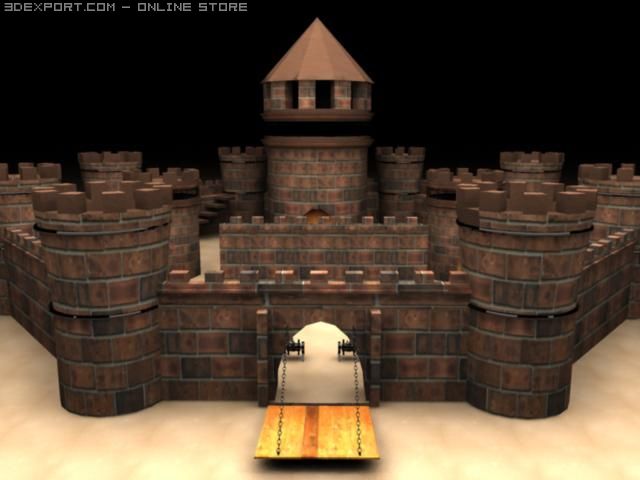 tms fort05 Modelo 3D .c4d .max .obj .3ds .fbx .stl .blend 