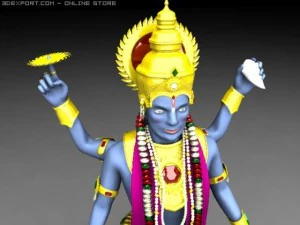 lord vishnu 3D Model