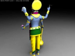 lord vishnu 3D Model