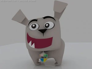 собака 3D Модель
