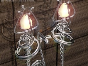 double lamp 3D Model