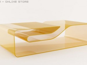 acrylic (plastic) coffee table 3Dモデル