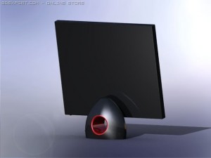 lcd monitor 3D-Modell