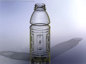 vitamin water bottle 3D Model
