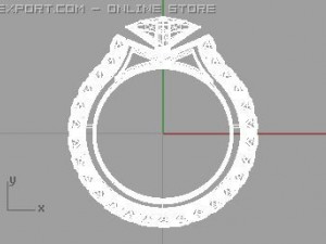 woman ring 3D Model