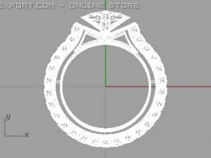 woman ring 3D Model