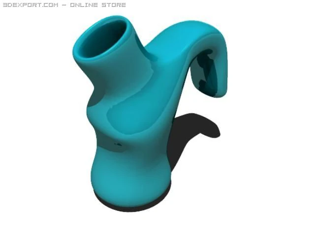 bedside urinal 3D Model .c4d .max .obj .3ds .fbx .stl .blend 