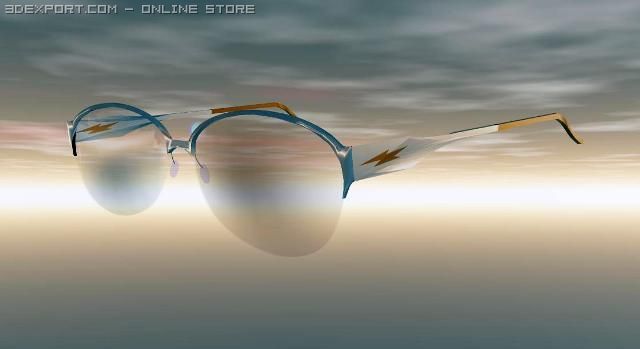 eyeglasses1 3Dモデル .c4d .max .obj .3ds .fbx .stl .blend 