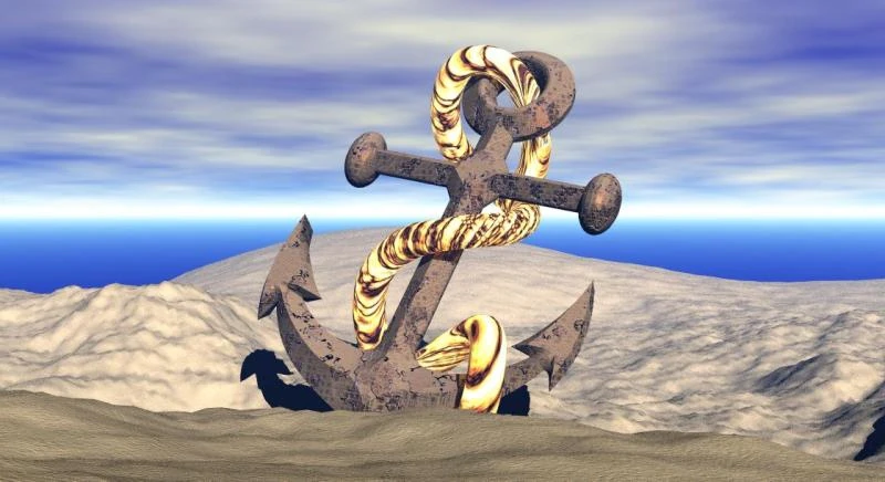 anchor 3D Model .c4d .max .obj .3ds .fbx .stl .blend 
