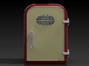 mini freezer 3D Model