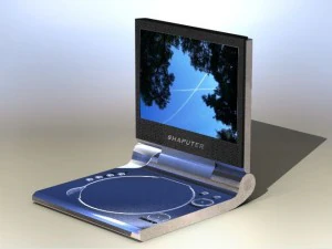 portable dvd player 3D Model