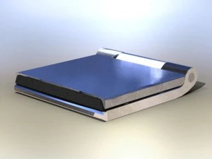 reproductor de dvd port&aacute;til Modelo 3D