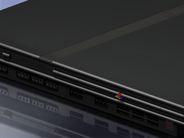 ps2 slim 3D Model .c4d .max .obj .3ds .fbx .stl .blend 