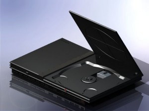 ps2 slim 3D 모델